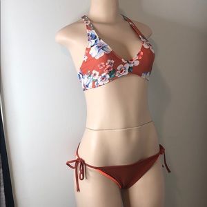 Two piece bathing suit